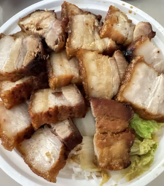 223. Rice with Roast Pork 火肉飯